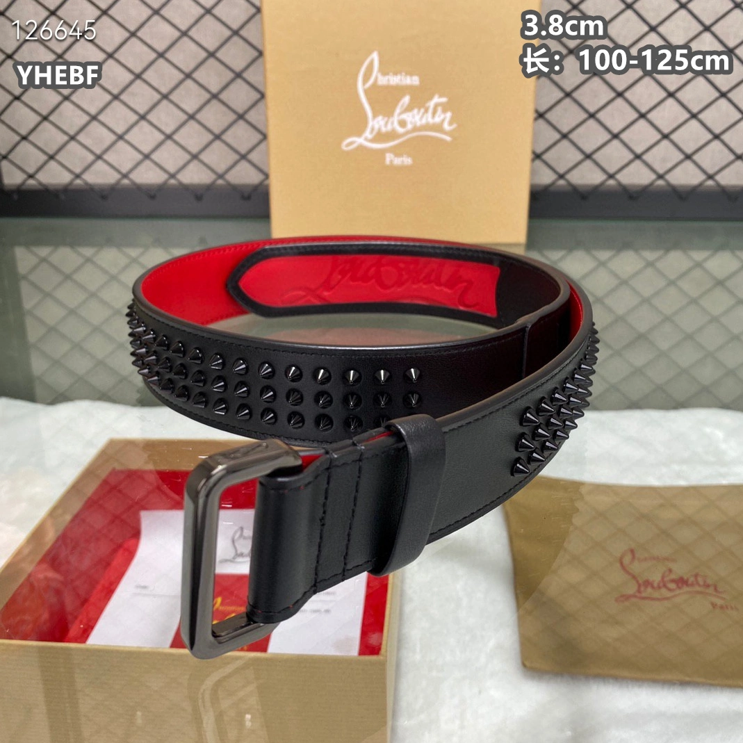 Practical 1974 Christian Louboutin CL AAA Quality Belts For Men