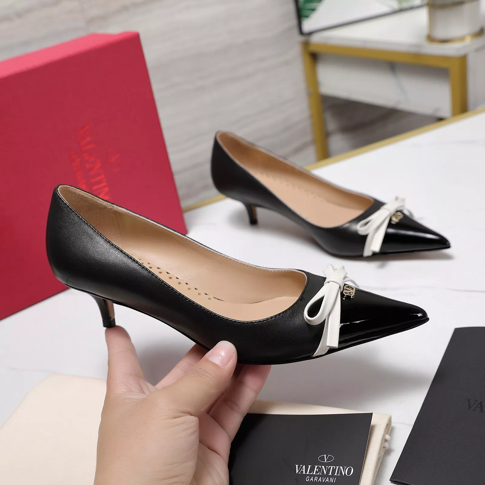 Practical 1984 Valentino High-Heeled Shoes For Women