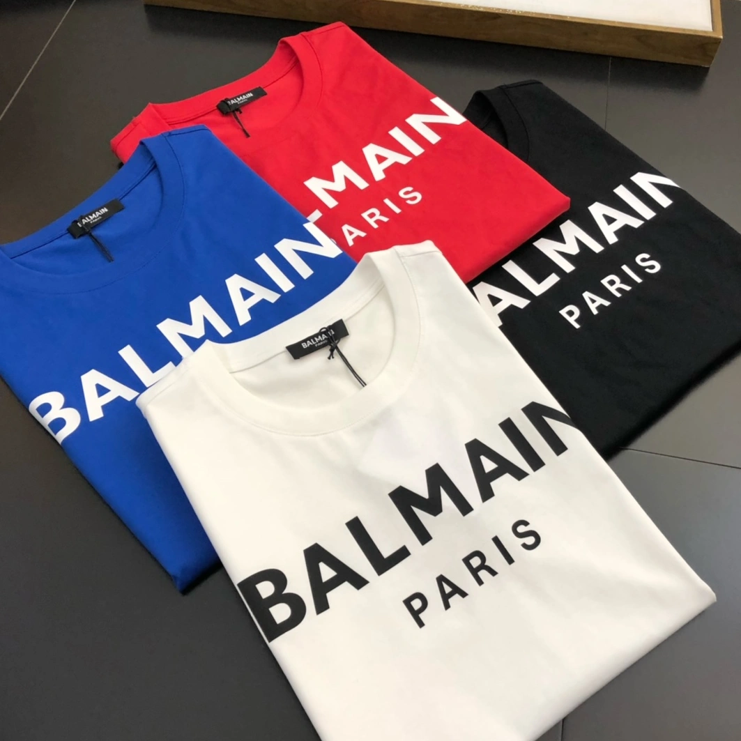 Practical 2211 Balmain T-Shirts Short Sleeved For Unisex