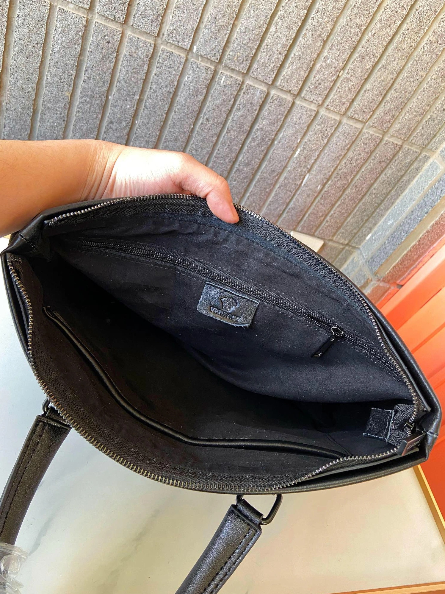 Practical 2309 Versace AAA Man Handbags