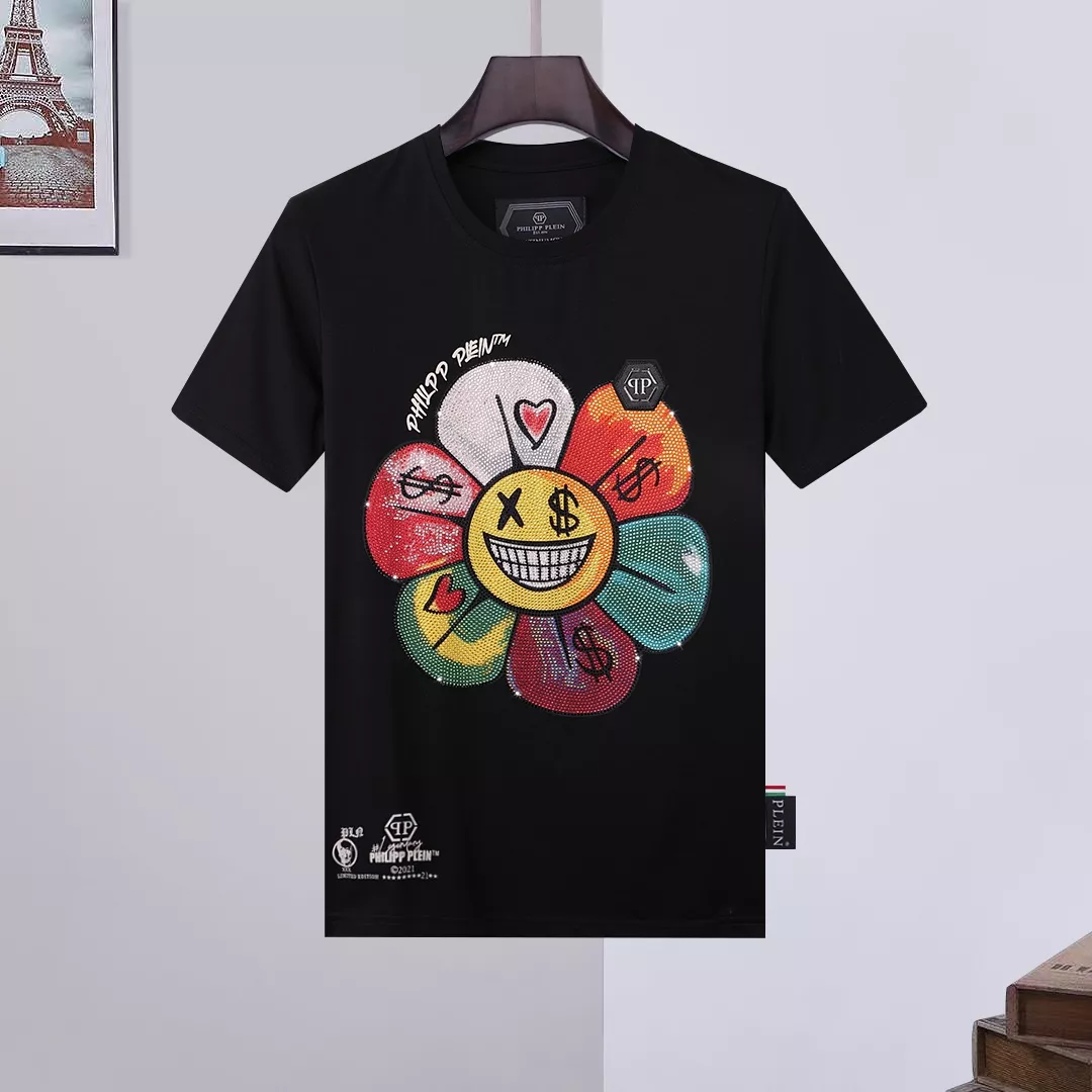 Practical 2388 Philipp Plein PP T-Shirts Short Sleeved For Men