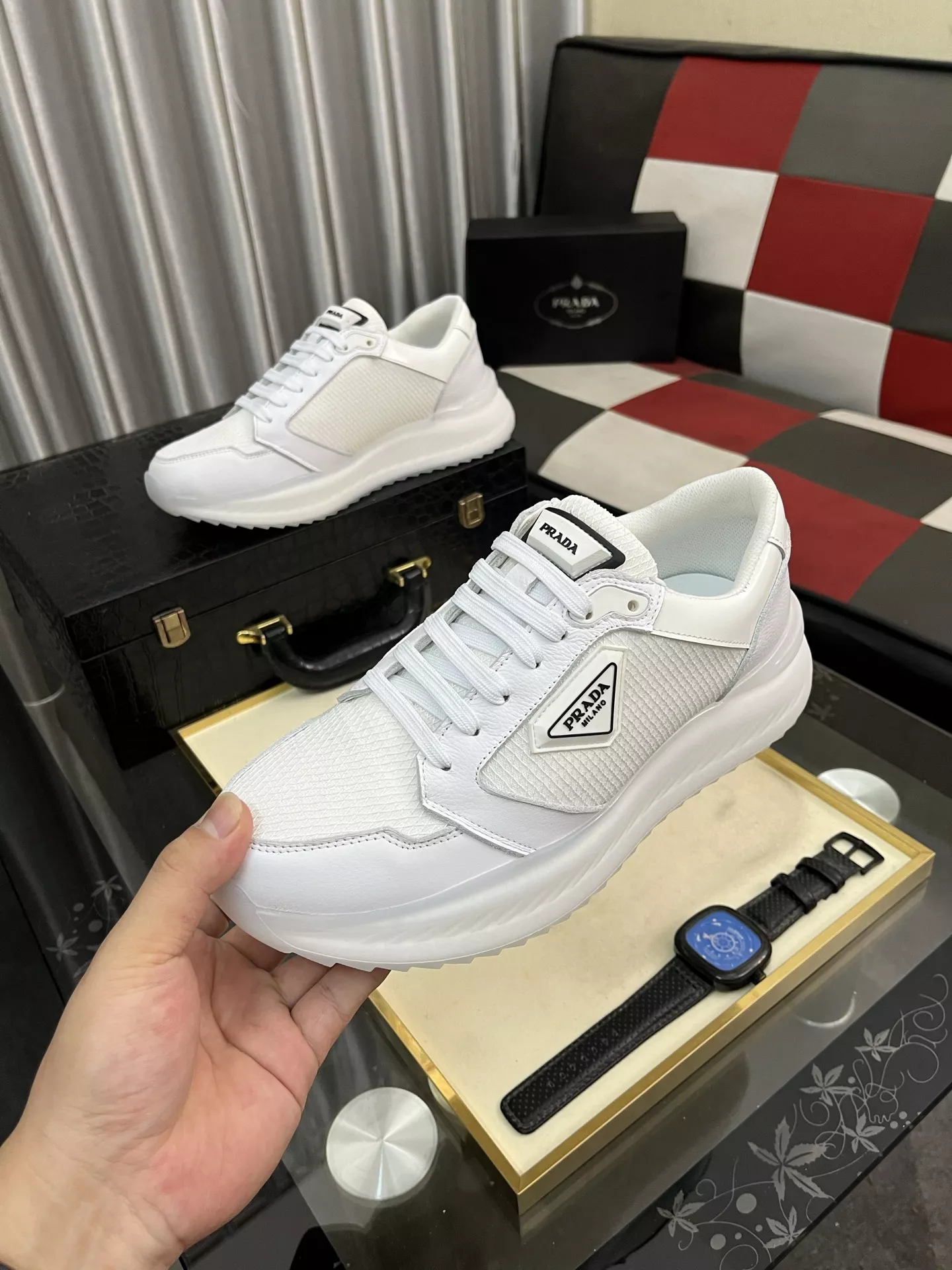 Practical 253 Prada Casual Shoes For Men