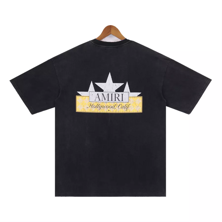 Practical 2558 Amiri T-Shirts Short Sleeved For Unisex