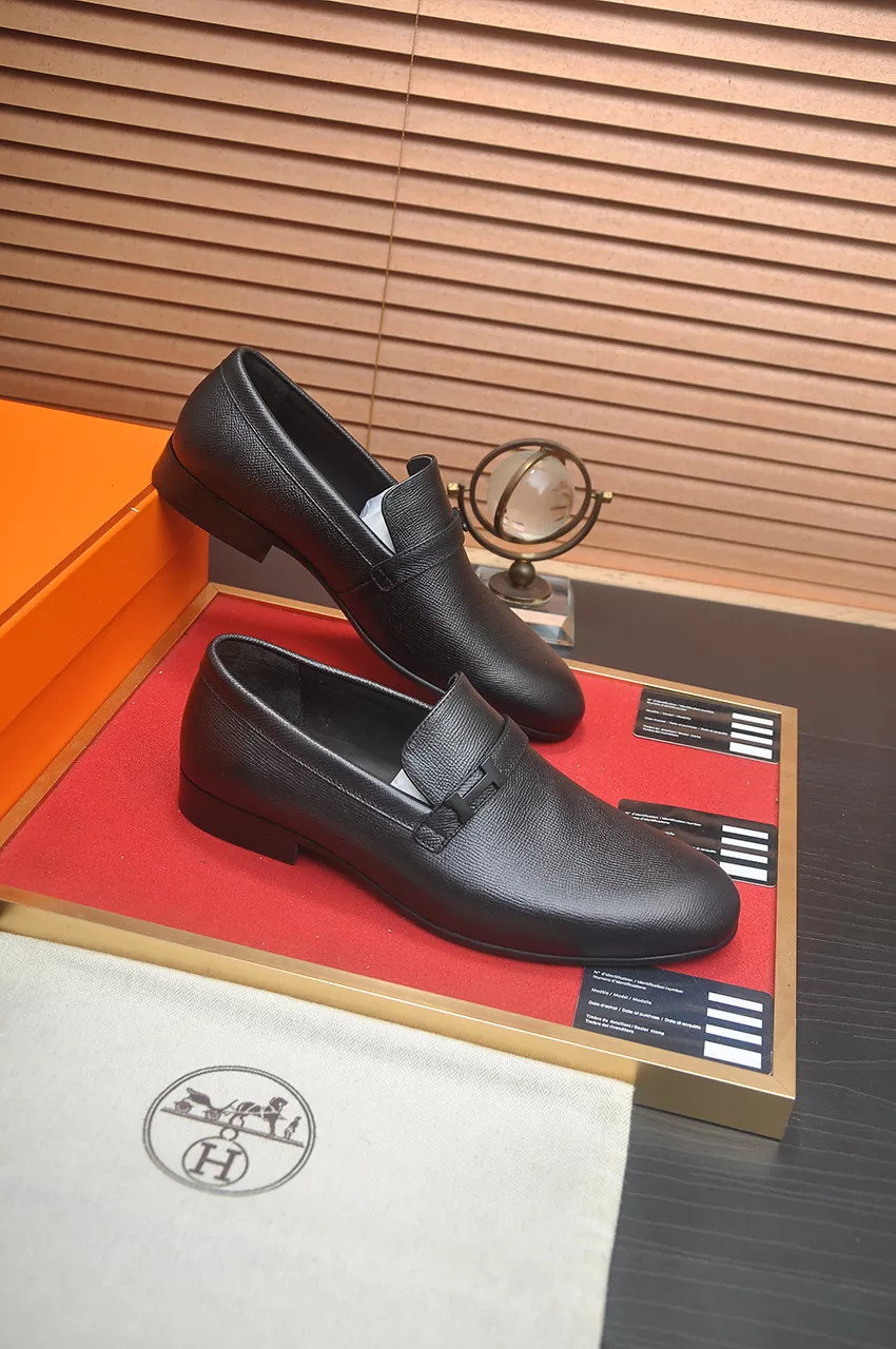 Practical 2594 Hermes Leather Shoes For Men