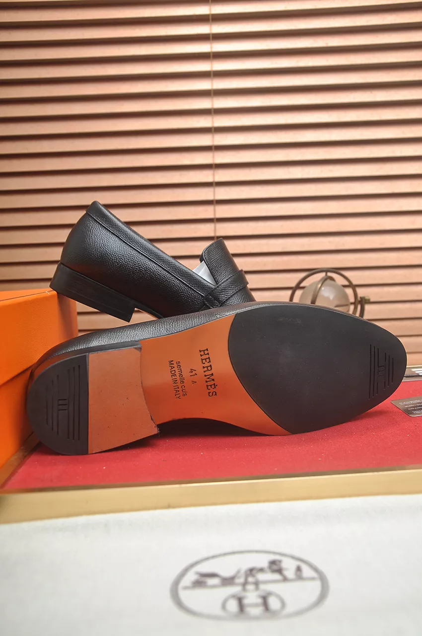 Practical 2594 Hermes Leather Shoes For Men