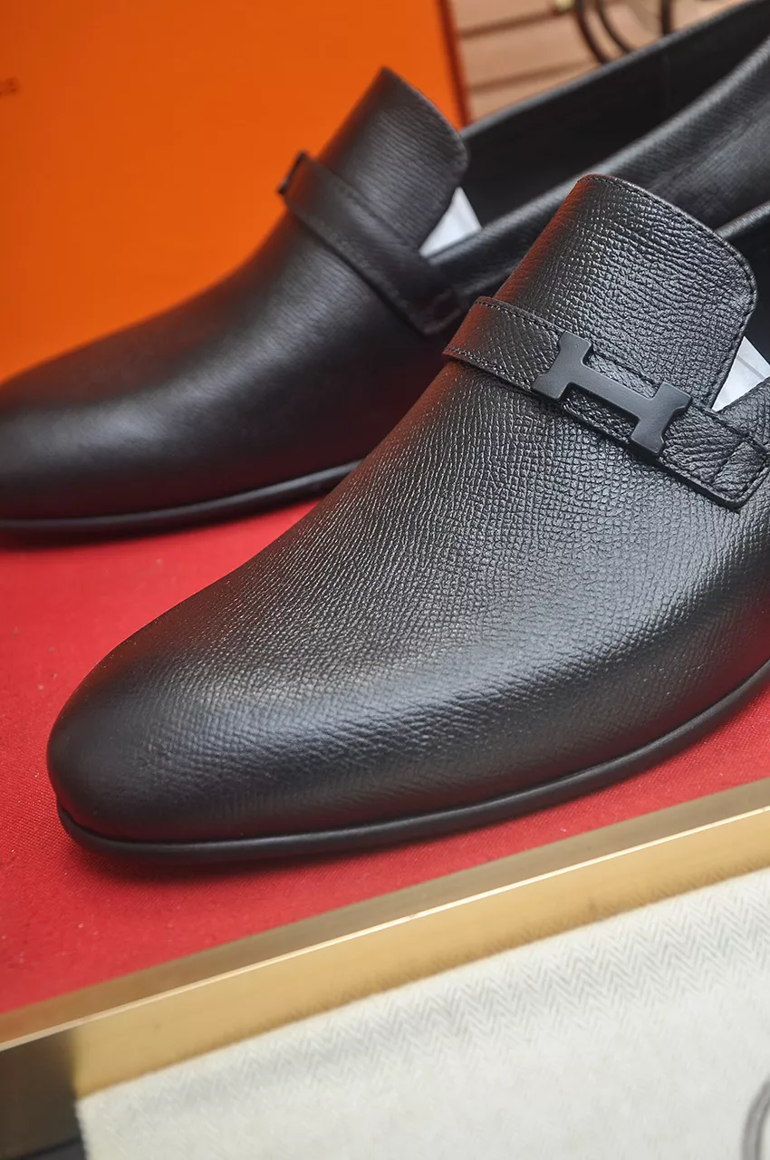 Practical 2594 Hermes Leather Shoes For Men