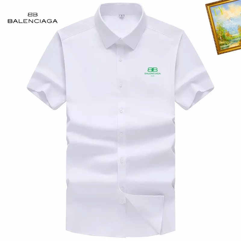 Practical 2682 Balenciaga Shirts Short Sleeved For Men