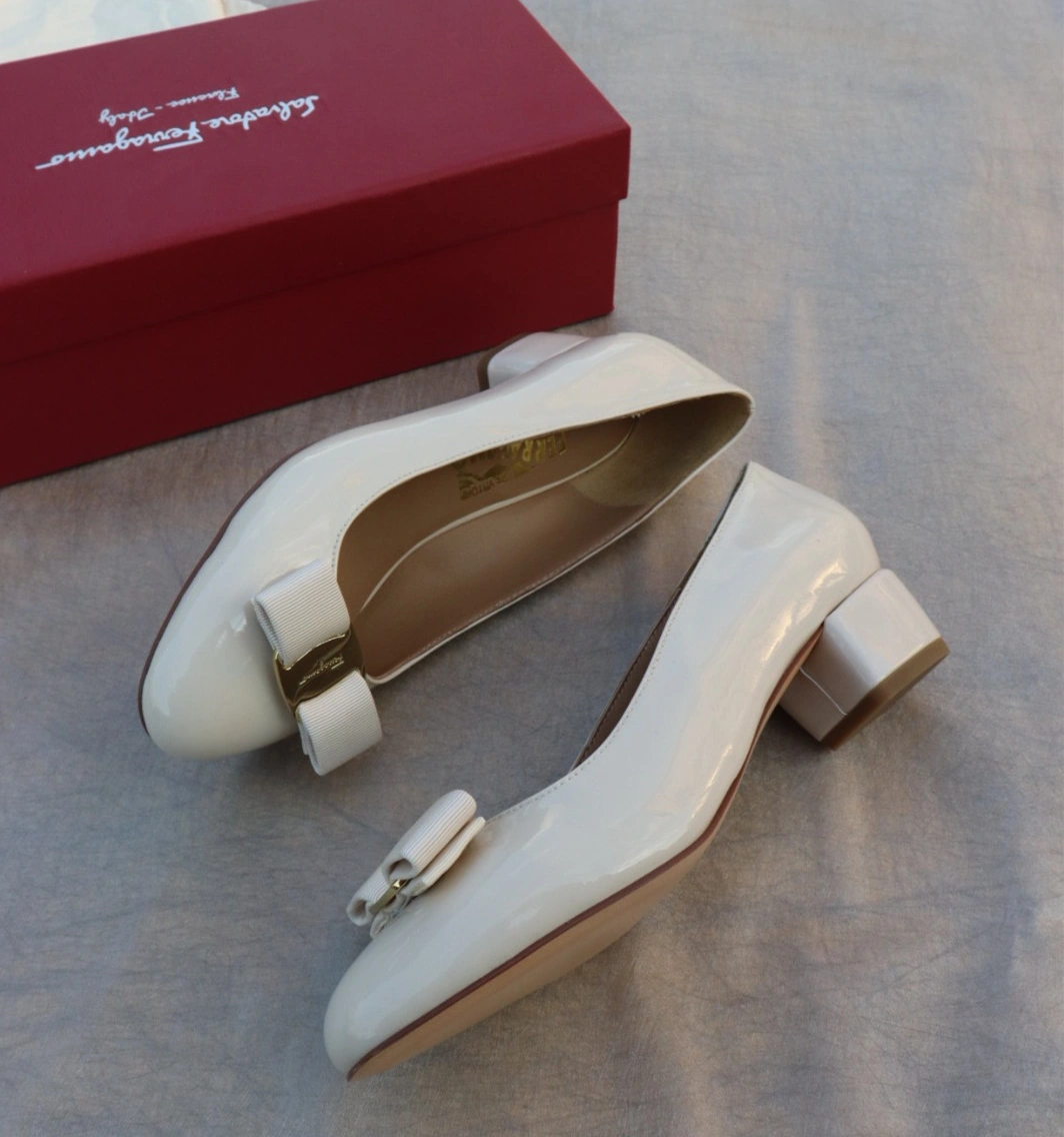 Practical 2861 Salvatore Ferragamo Flat Shoes For Women
