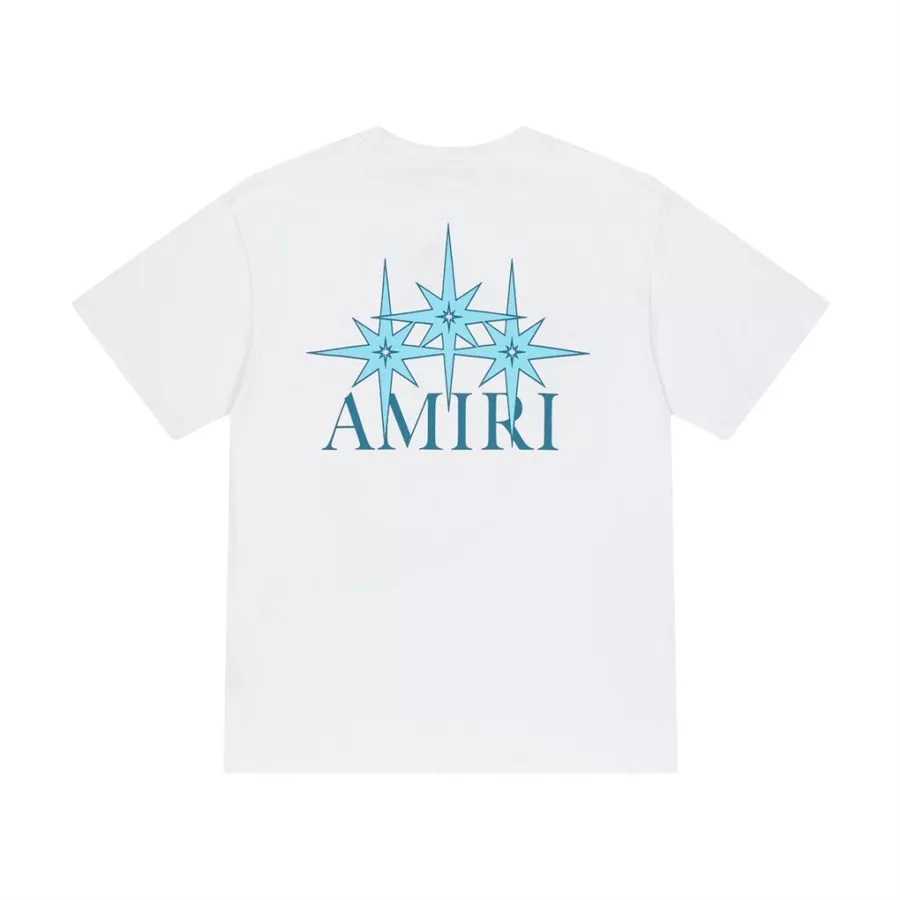 Practical 337 Amiri T-Shirts Short Sleeved For Unisex