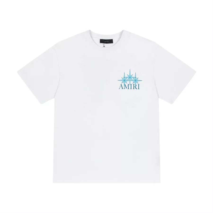 Practical 337 Amiri T-Shirts Short Sleeved For Unisex
