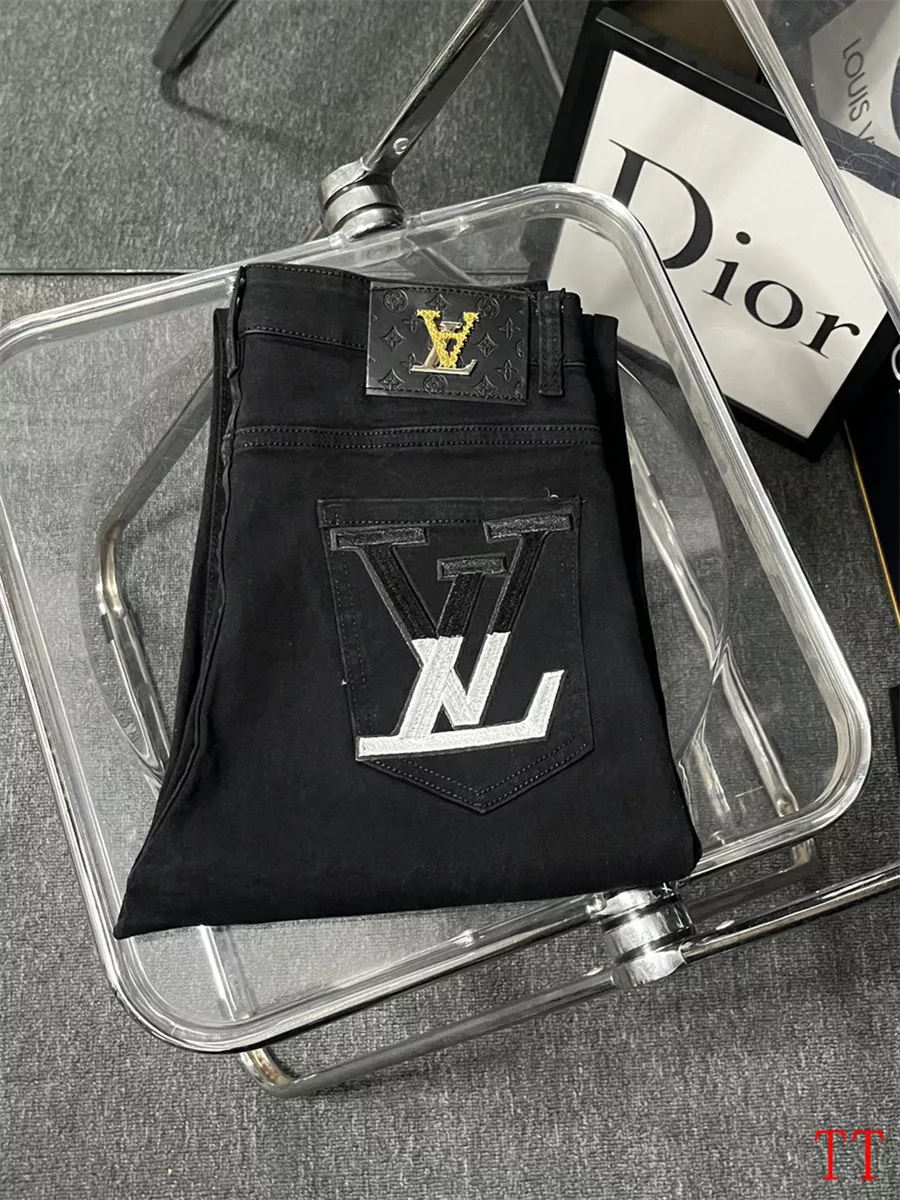 Practical 3561 Louis Vuitton LV Jeans For Men