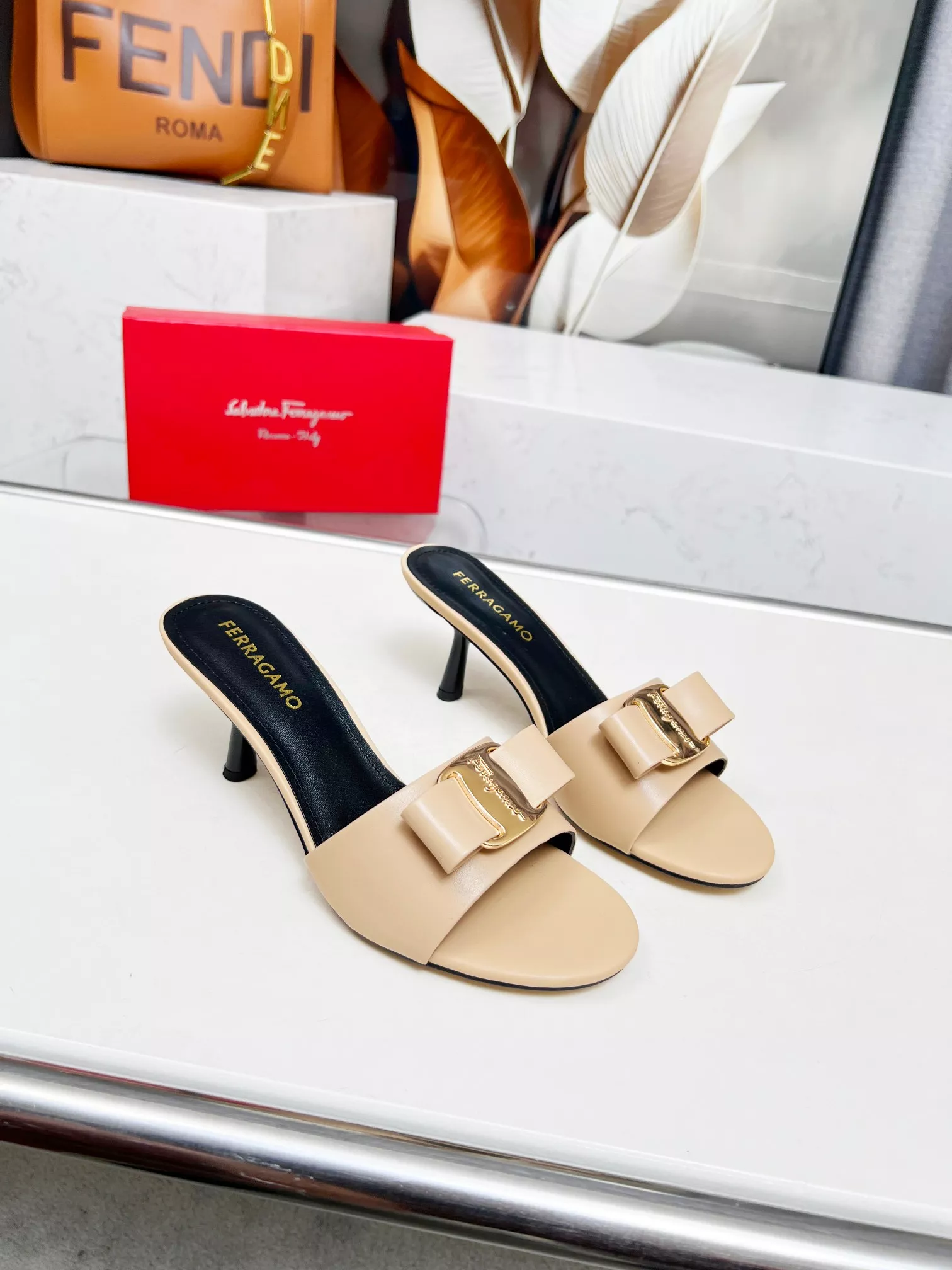 Practical 3562 Salvatore Ferragamo Slippers For Women