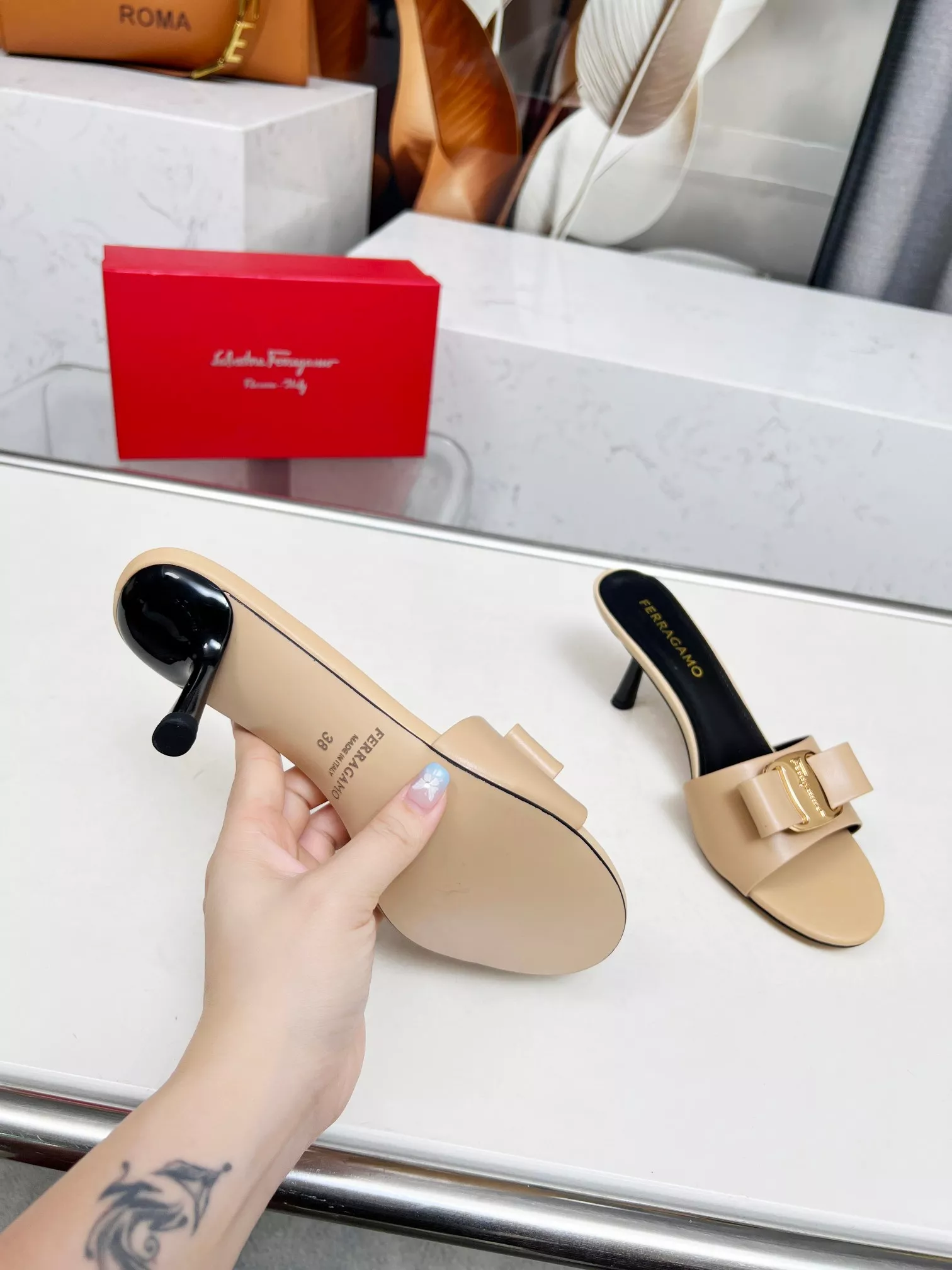 Practical 3562 Salvatore Ferragamo Slippers For Women