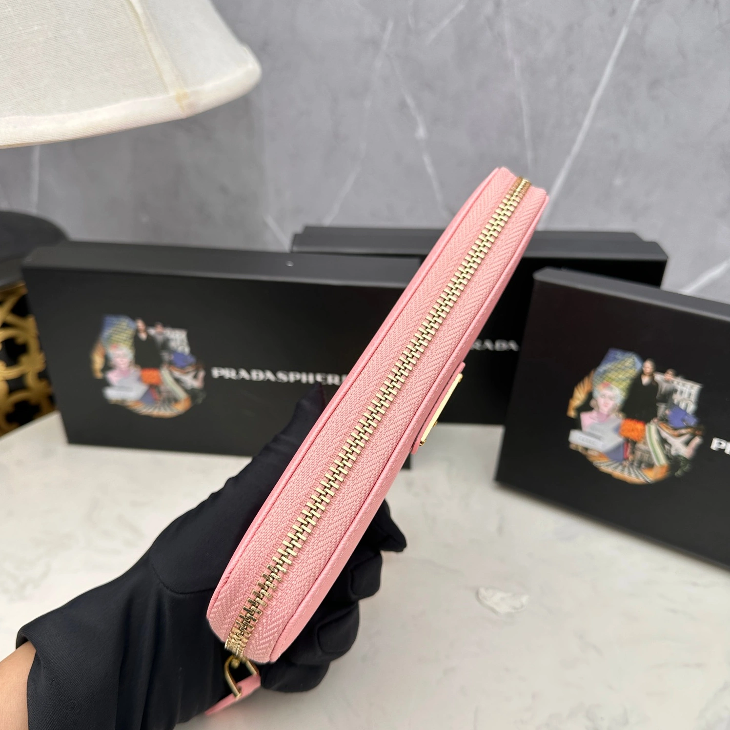 Practical 3630 Prada AAA Quality Wallets For Women