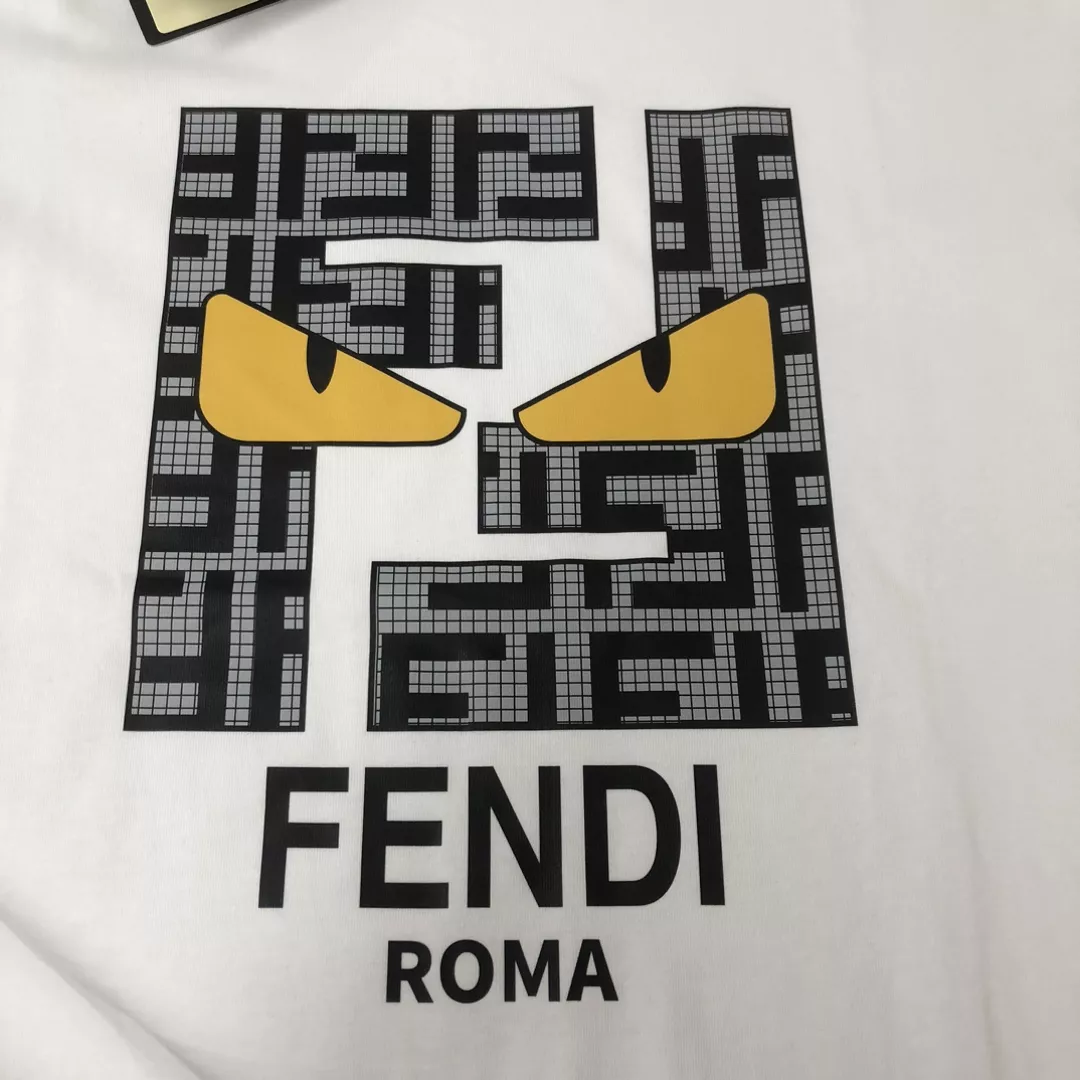 Practical 3719 Fendi T-Shirts Short Sleeved For Unisex