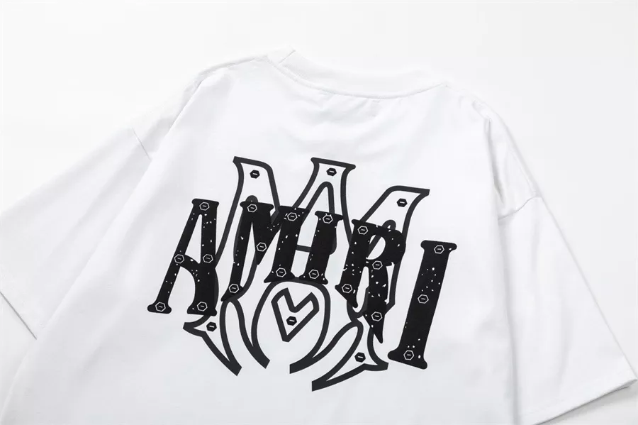 Practical 3777 Amiri T-Shirts Short Sleeved For Unisex