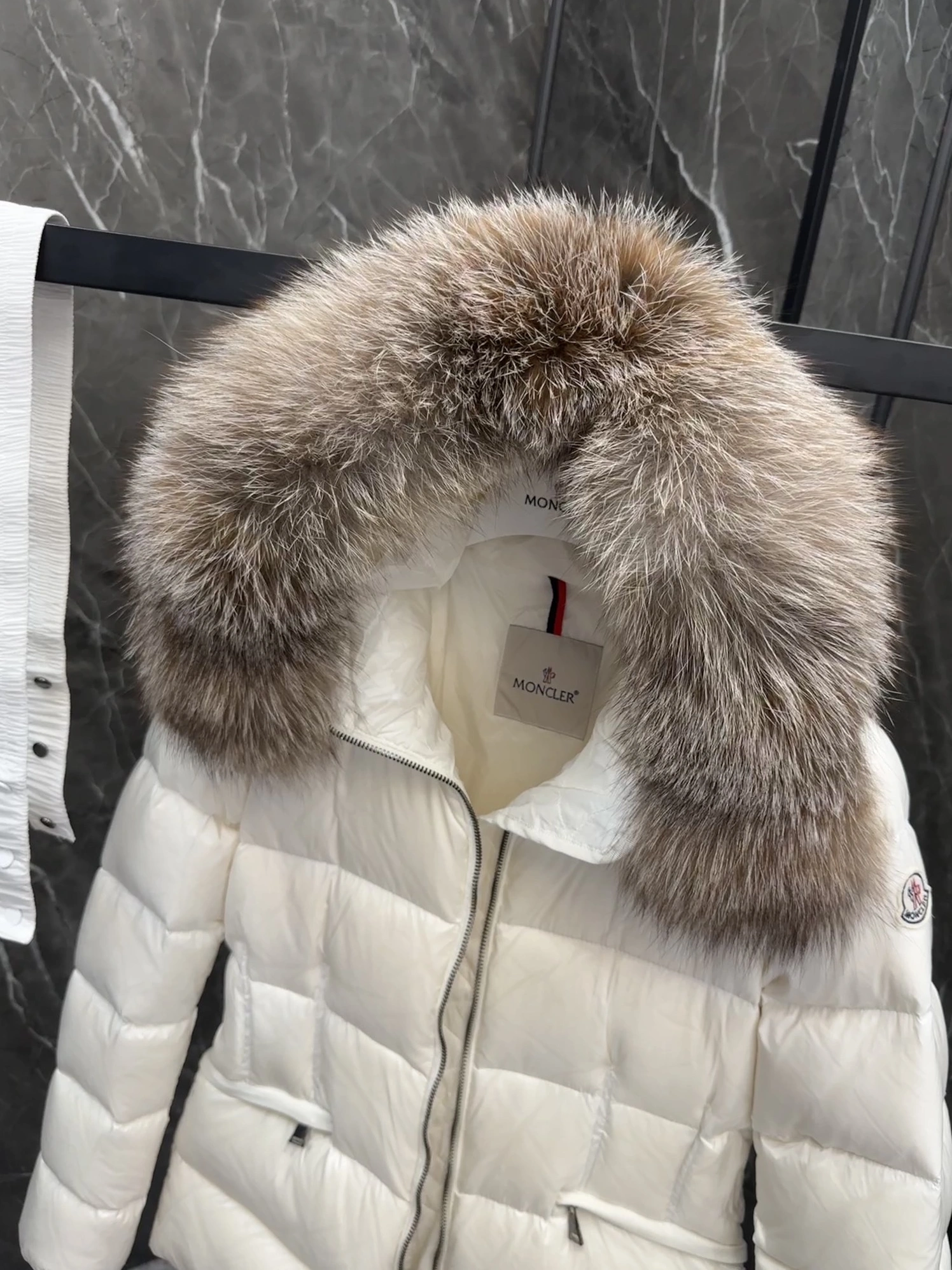 Practical 3836 Moncler Down Feather Coat Long Sleeved For Women