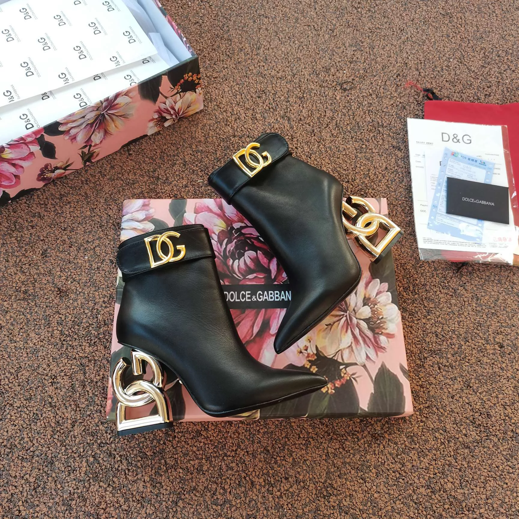 Practical 3889 Dolce & Gabbana D&G Boots For Women