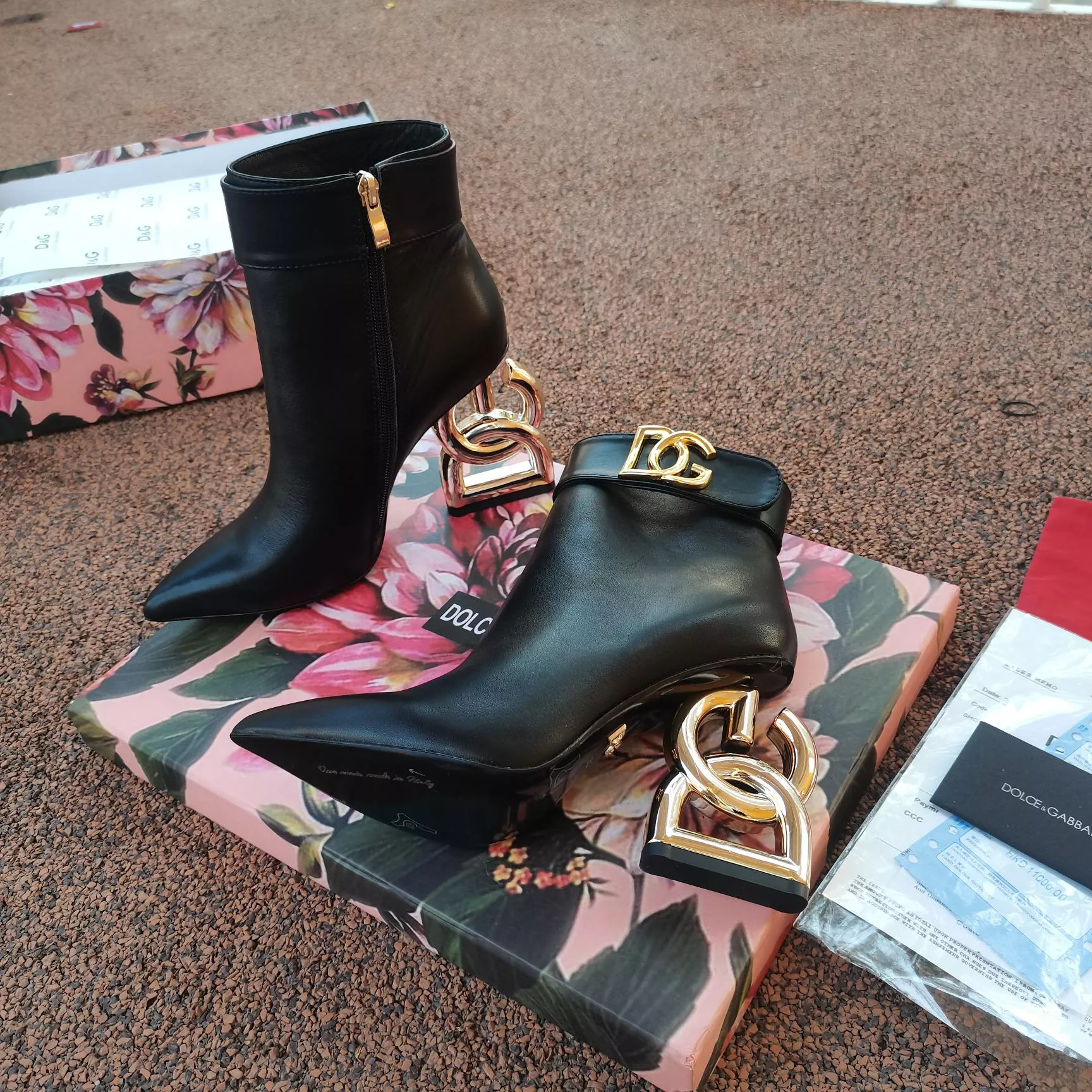 Practical 3889 Dolce & Gabbana D&G Boots For Women