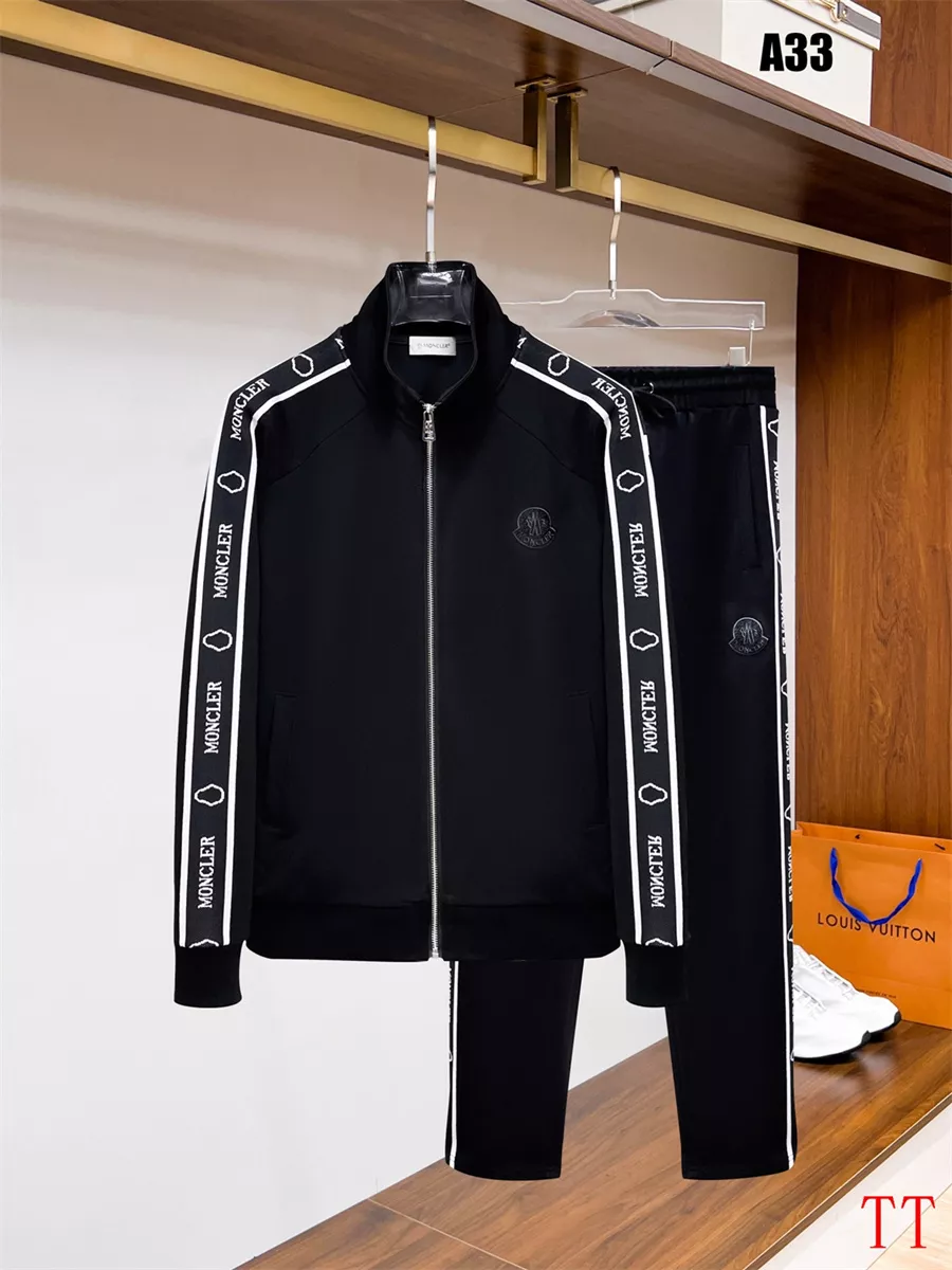 Practical 3995 Moncler Tracksuits Long Sleeved For Men