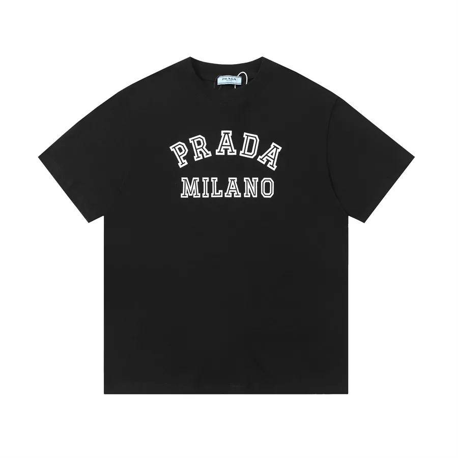 Practical 4186 Prada T-Shirts Short Sleeved For Unisex