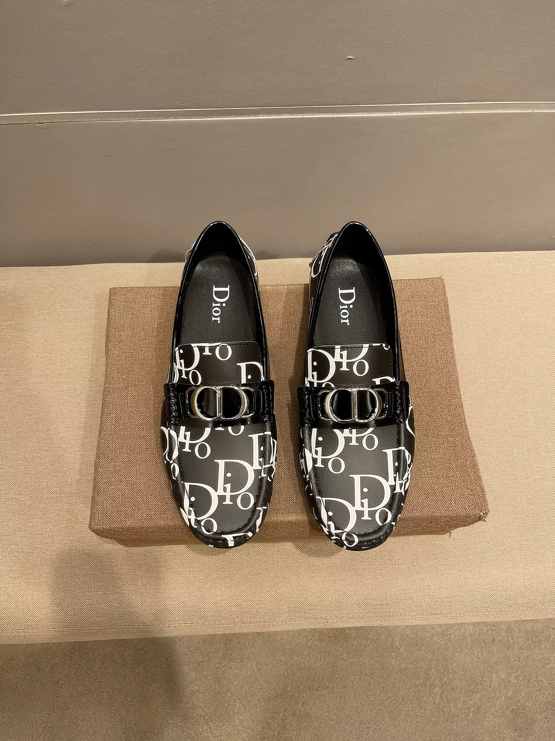 Practical 5234 Christian Dior Leather Shoes For Men