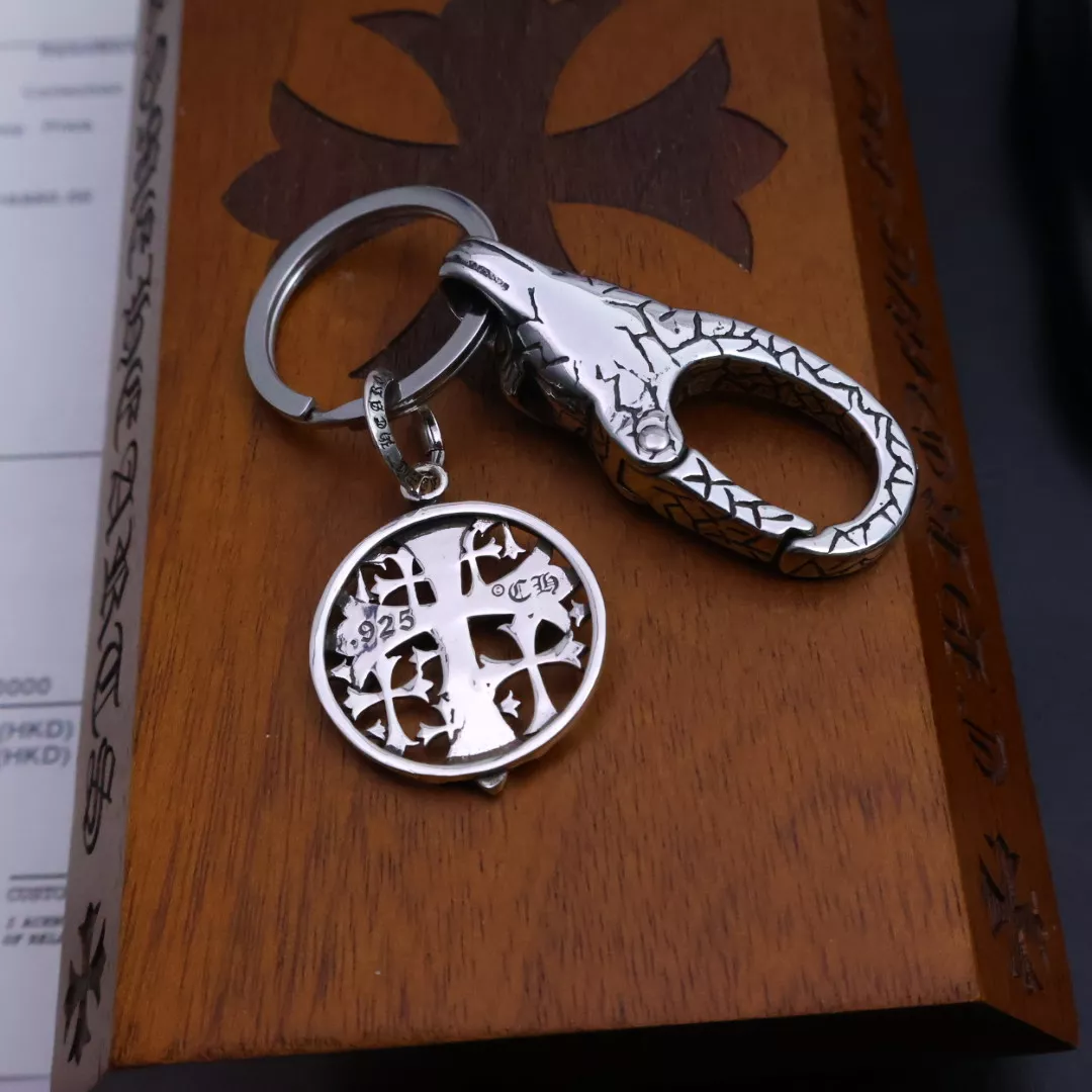 Practical 5311 Chrome Hearts Key Holder And Bag Buckle