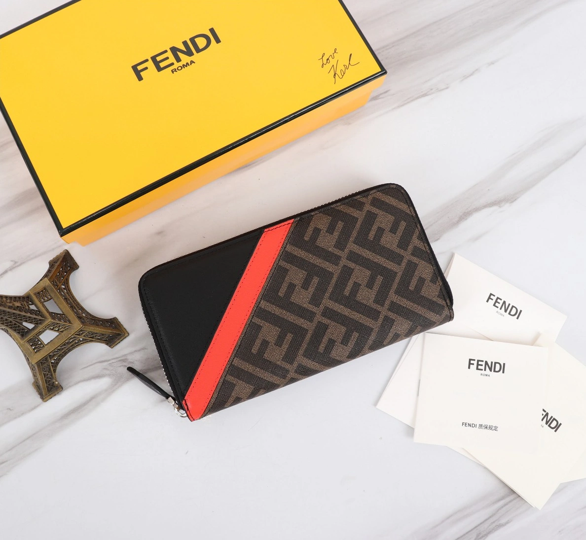 Practical 5414 Fendi AAA Man Wallets