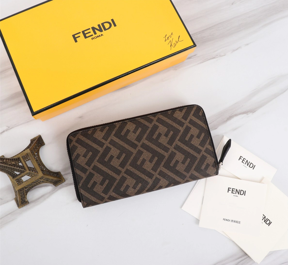 Practical 5414 Fendi AAA Man Wallets