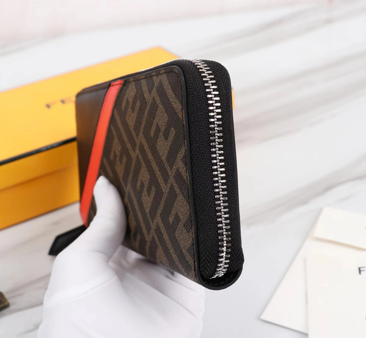 Practical 5414 Fendi AAA Man Wallets