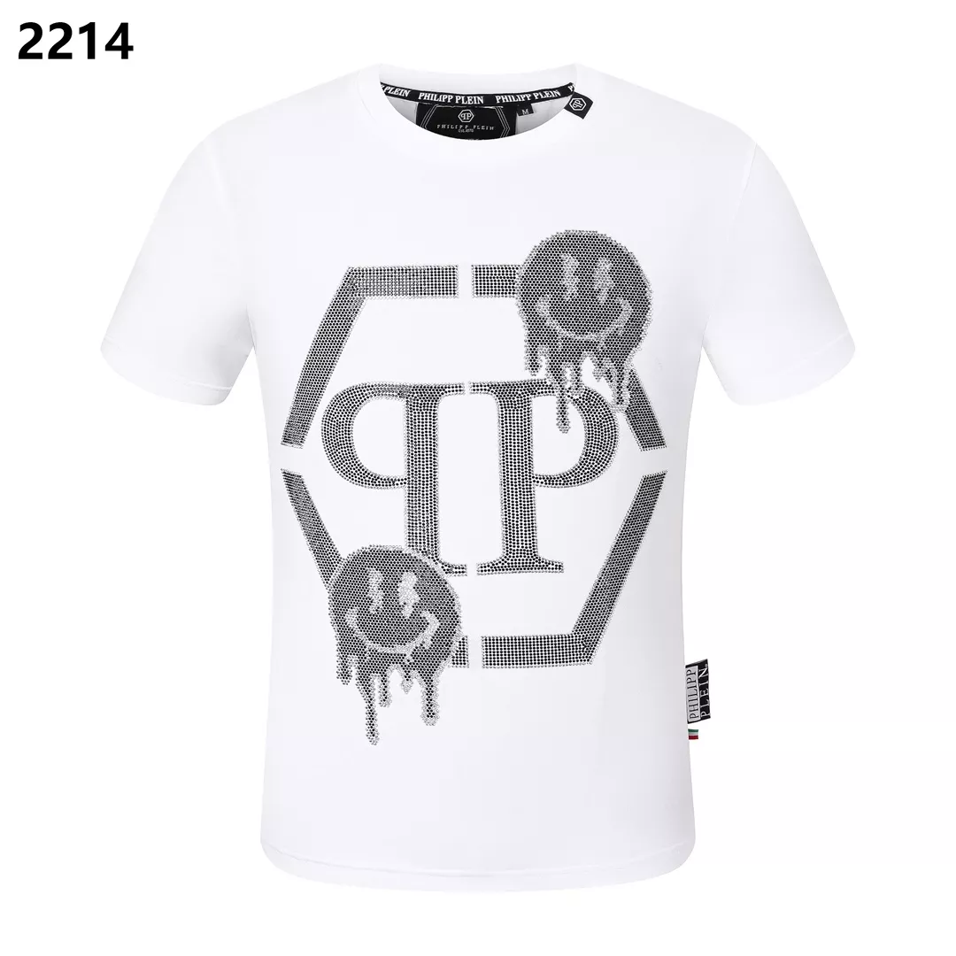 Practical 5542 Philipp Plein PP T-Shirts Short Sleeved For Men
