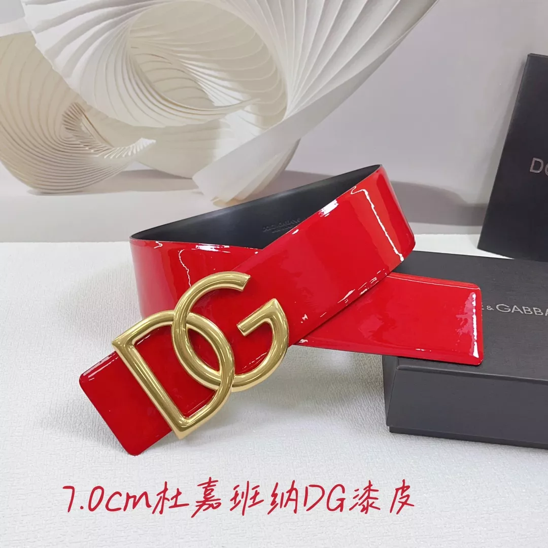 Practical 5695 Dolce & Gabbana D&G AAA Quality Belts In 7.0cm For Unisex
