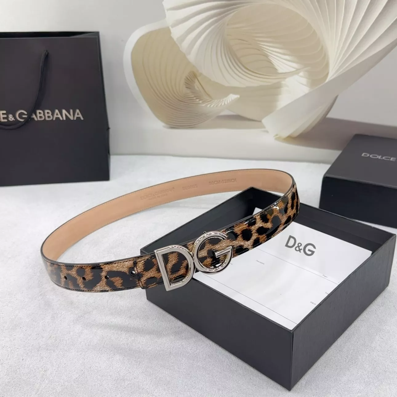 Practical 5861 Dolce & Gabbana D&G AAA Quality Belts In 3.0cm For Women
