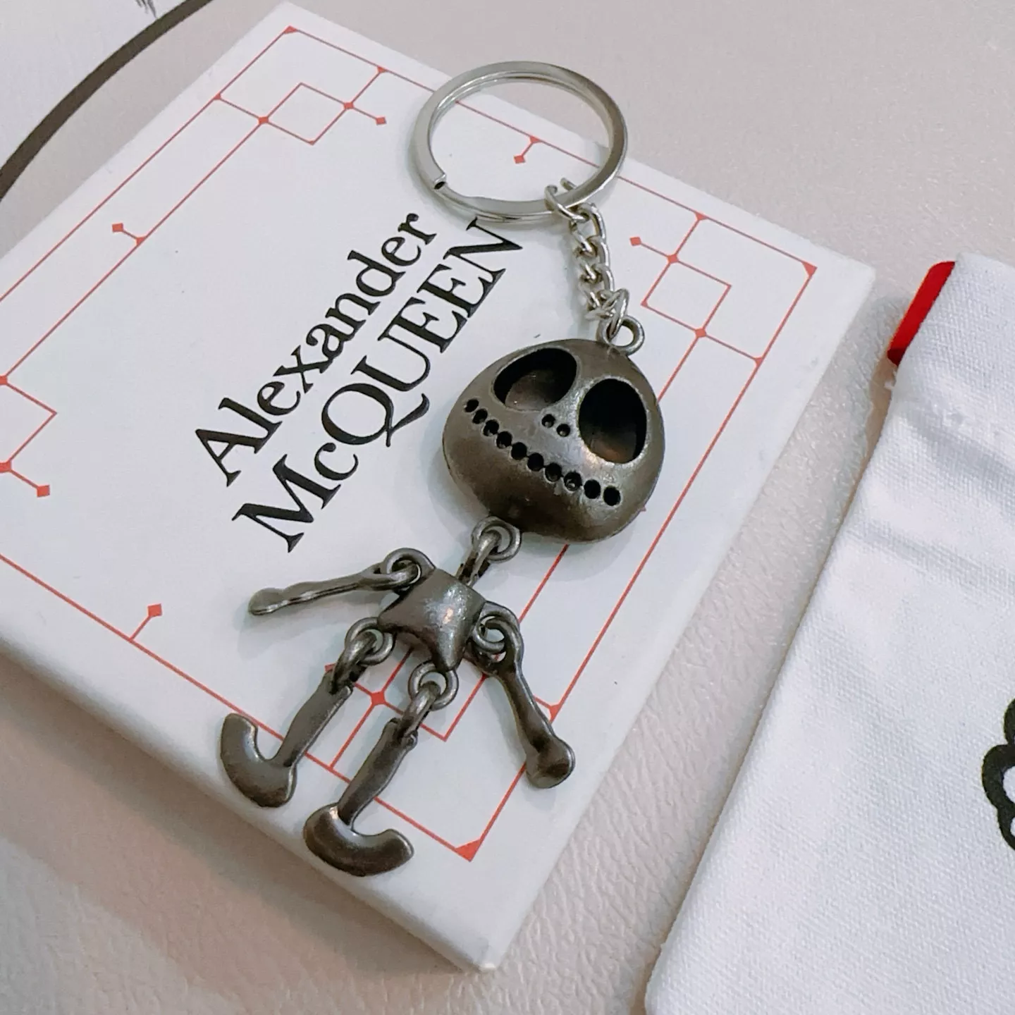 Practical 6234 Alexander McQueen Key Holder And Bag Buckle