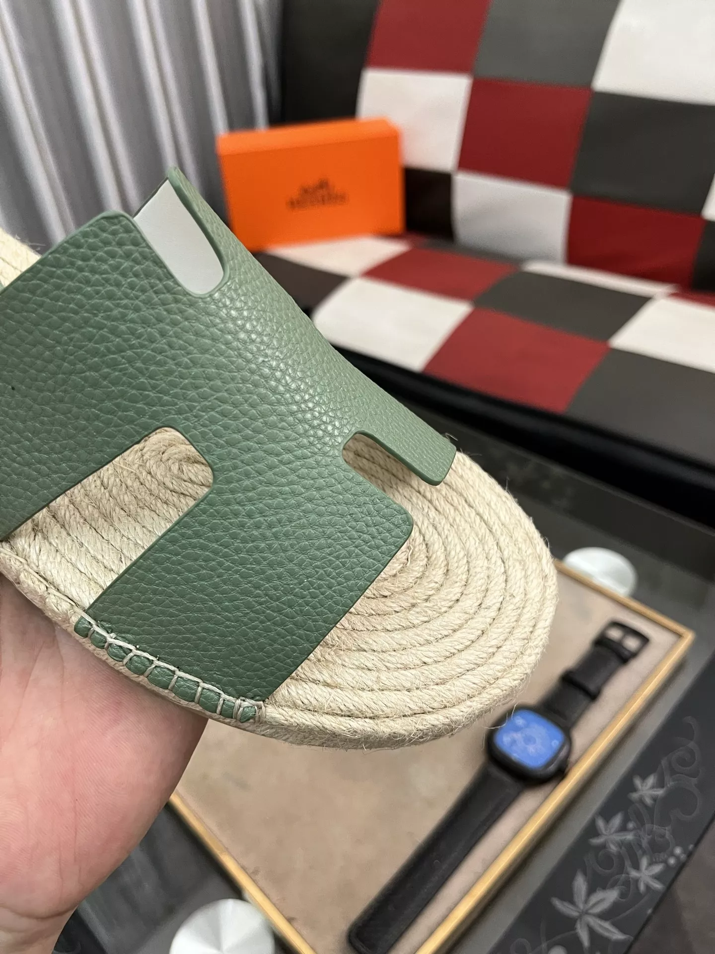 Practical 6244 Hermes Slippers For Men
