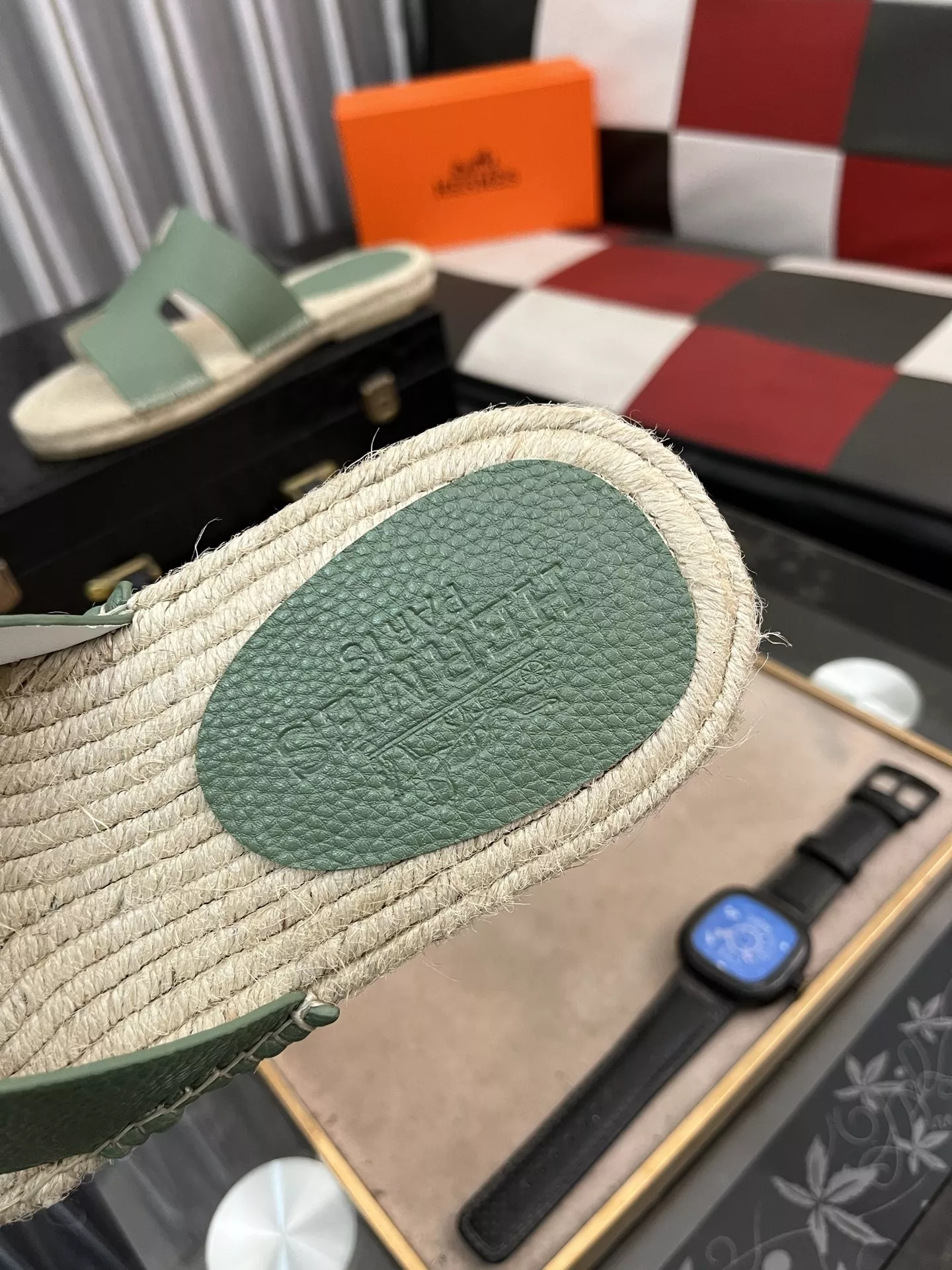 Practical 6244 Hermes Slippers For Men