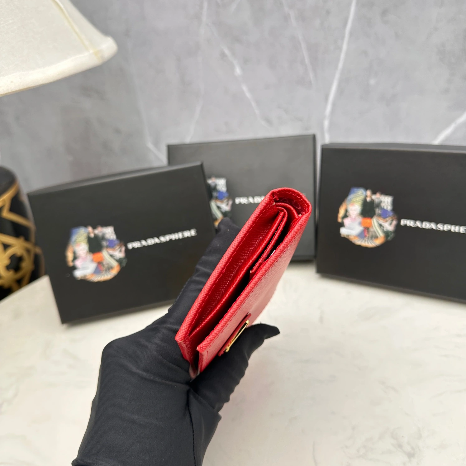 Practical 6355 Prada AAA Quality Wallets For Women