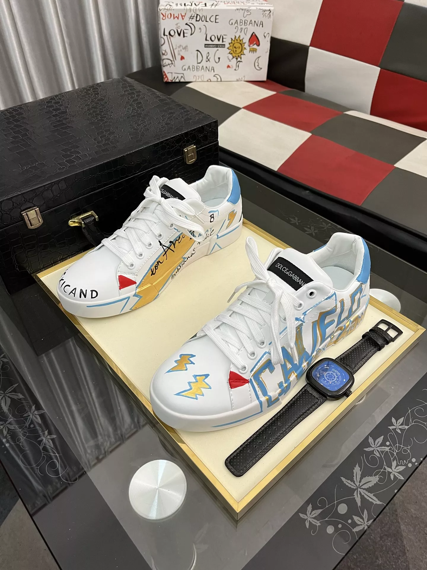Practical 6553 Dolce & Gabbana D&G Casual Shoes For Men