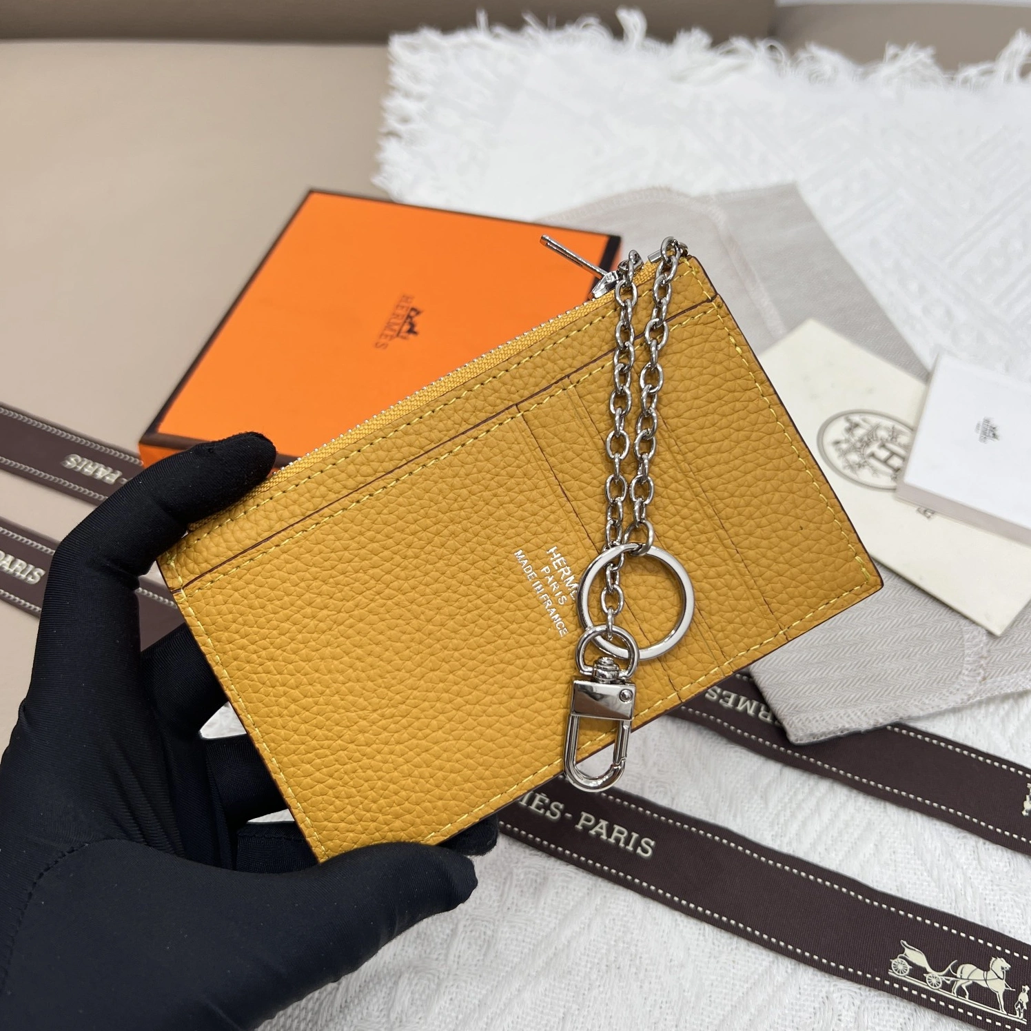 Practical 6821 Hermes AAA Quality Card Case