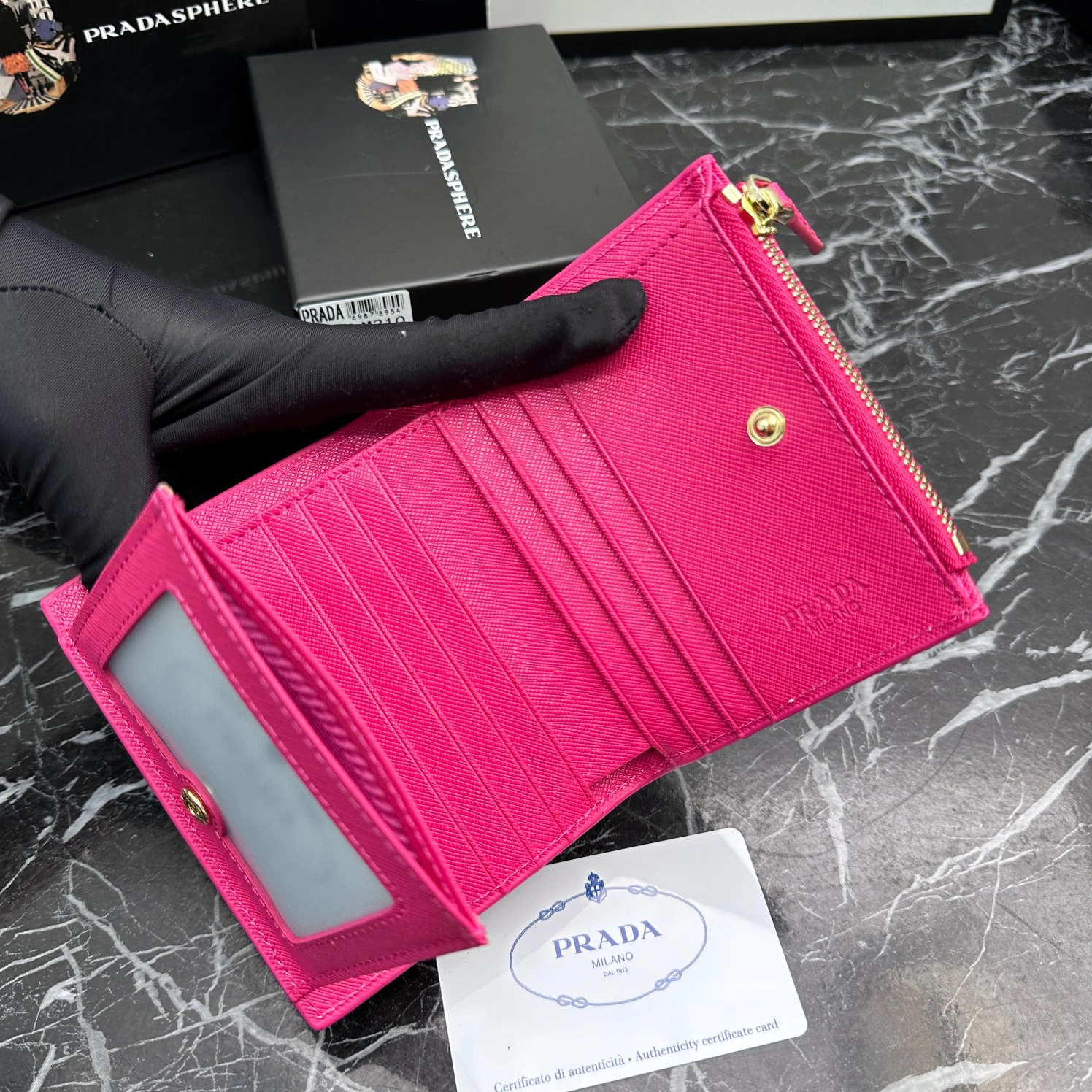 Practical 6862 Prada Card Case For Women
