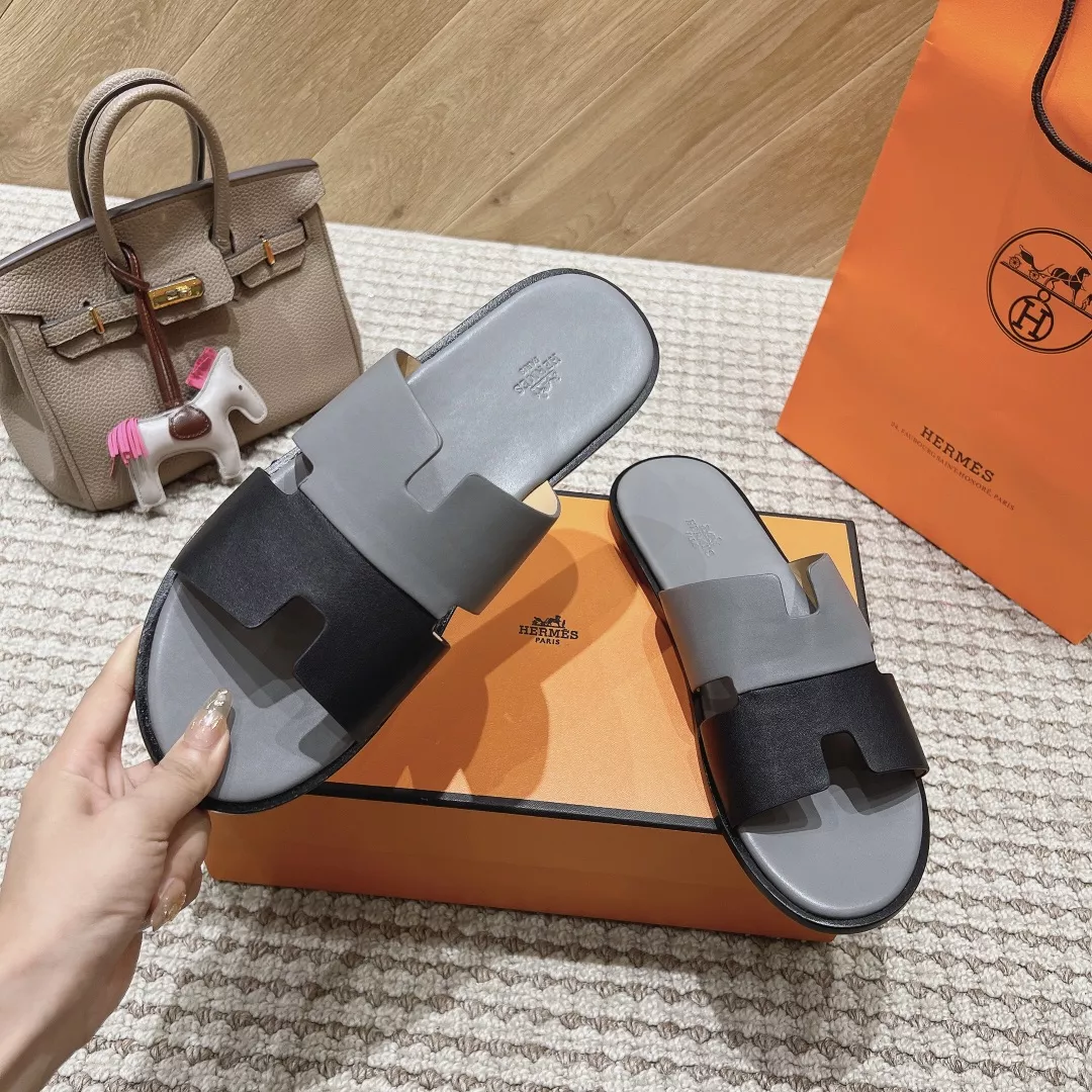 Practical 7009 Hermes Slippers For Men