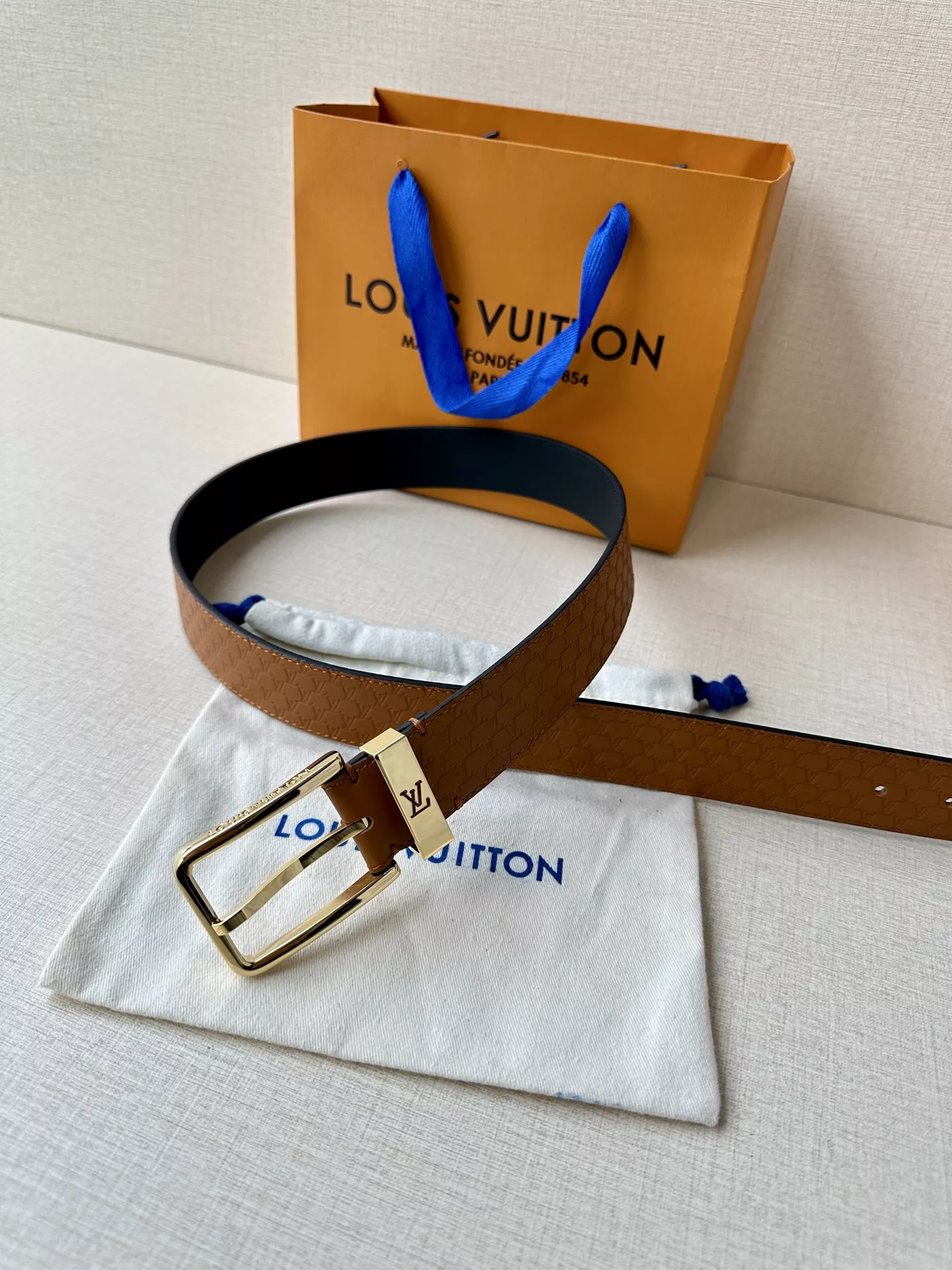 Practical 729 Louis Vuitton AAA Quality Belts In 3.5cm For Men