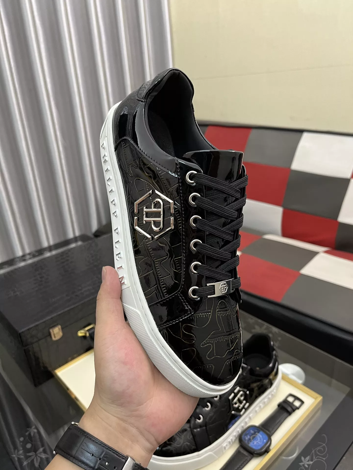 Practical 7337 Philipp Plein PP Casual Shoes For Men
