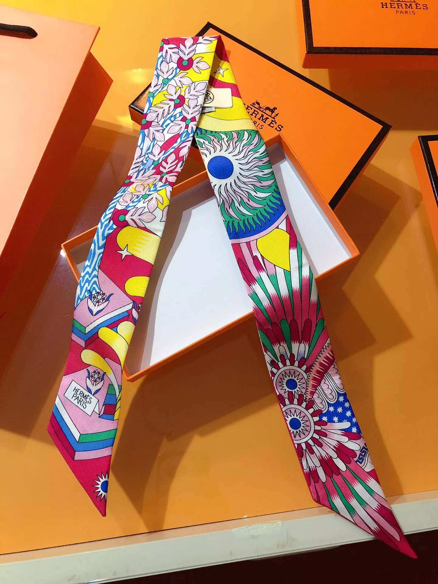 Practical 7945 Hermes Silk Scarf
