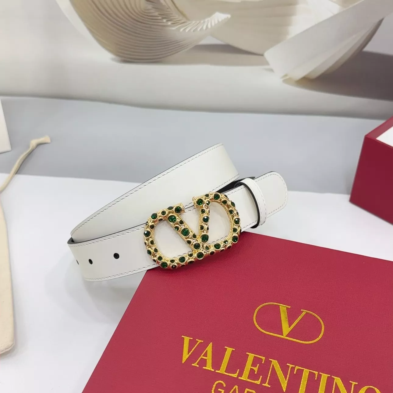 Practical 8115 Valentino AAA Quality Belts In 3.0cm For Women
