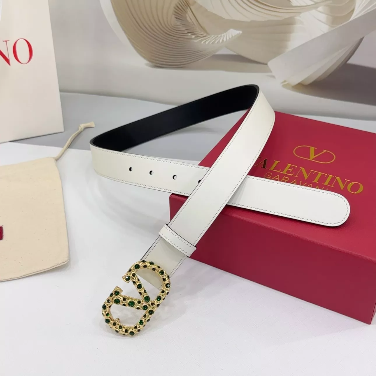 Practical 8115 Valentino AAA Quality Belts In 3.0cm For Women