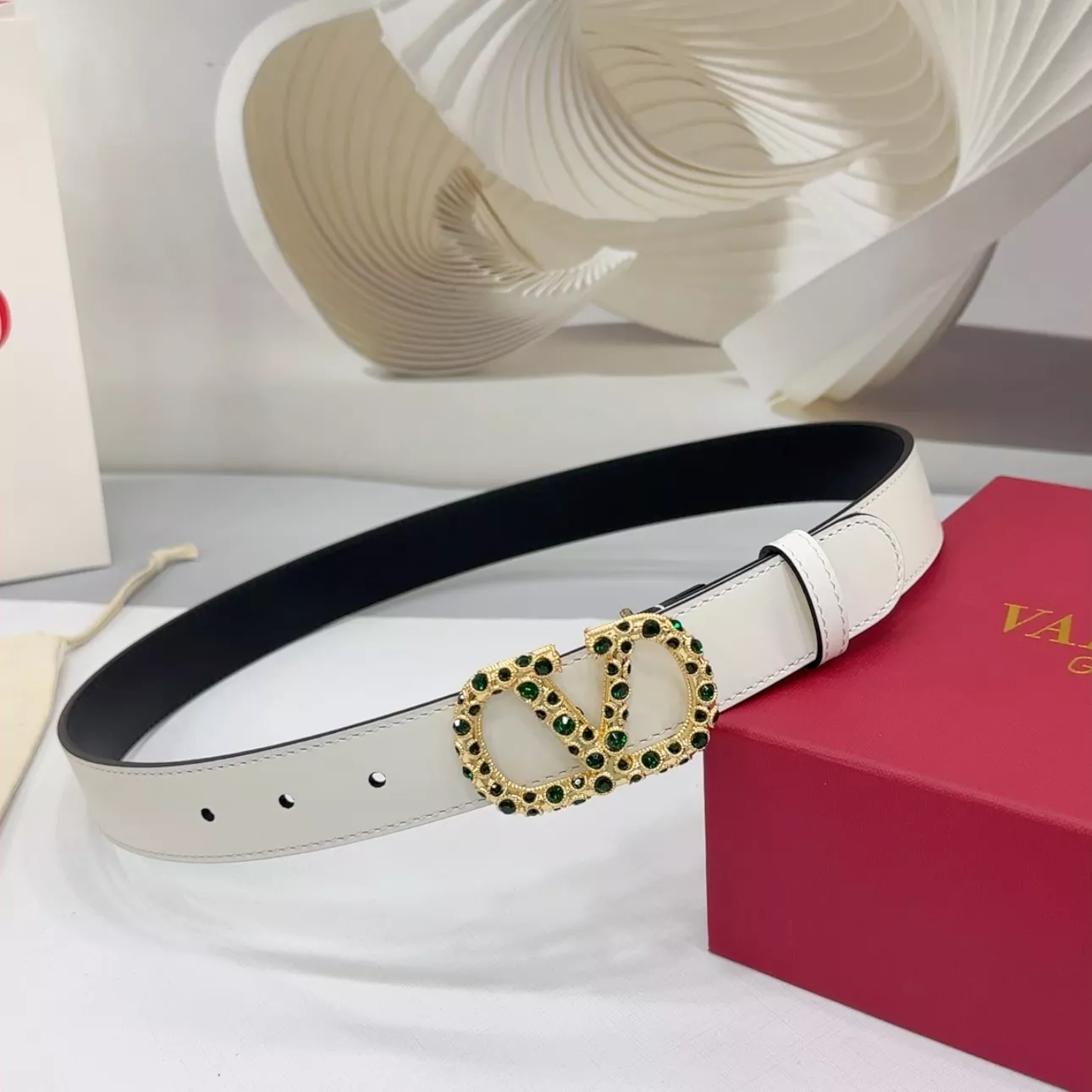 Practical 8115 Valentino AAA Quality Belts In 3.0cm For Women
