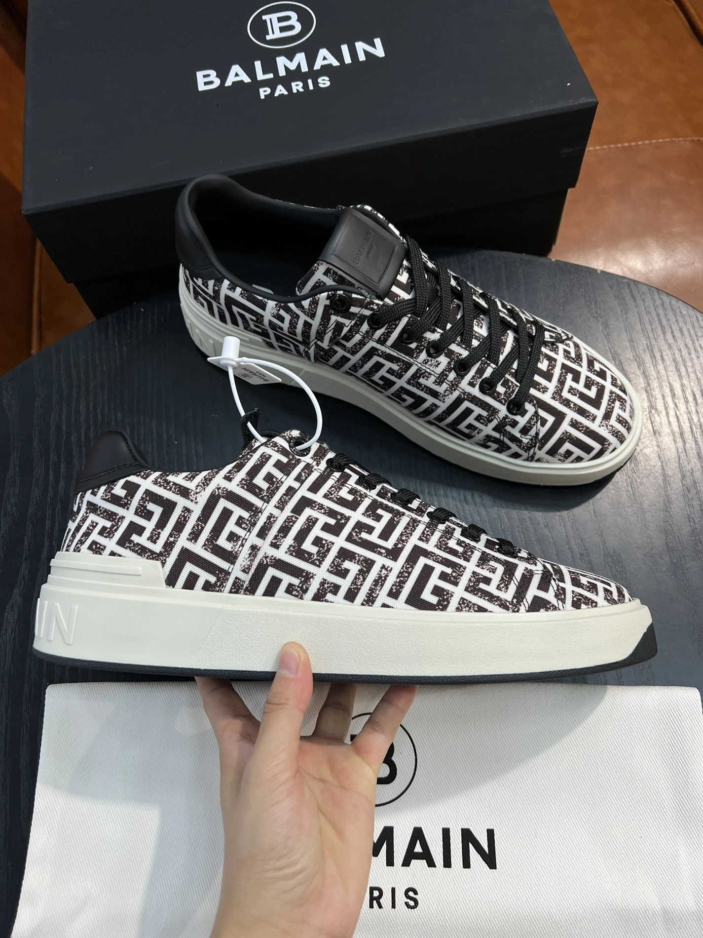 Practical 8393 Balmain Casual Shoes For Men