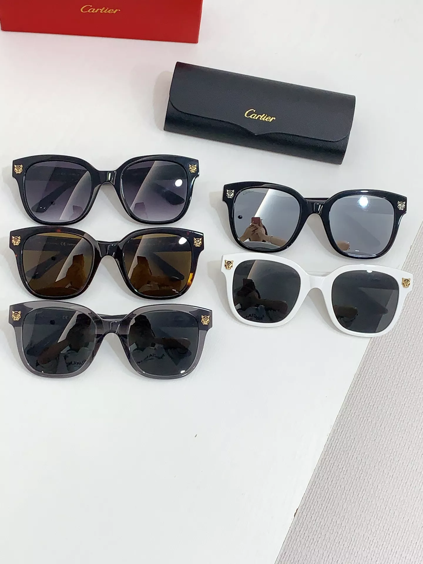 Practical 8597 Cartier AAA Quality Sunglassess