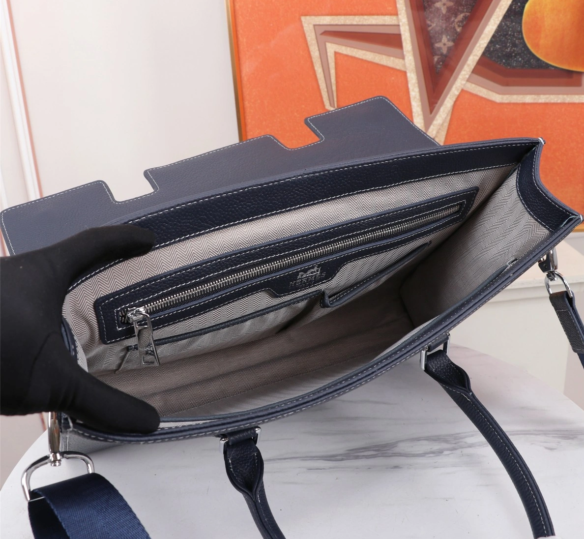 Practical 862 Hermes AAA Man Handbags